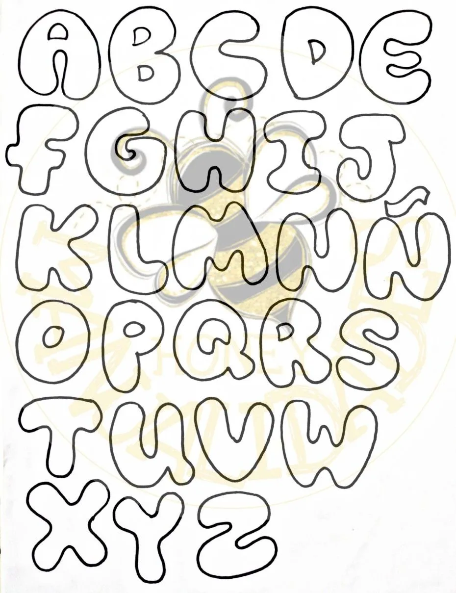 Molde abecedario / patrón letras / plantilla abecedario | Lettering alphabet, Lettering alphabet fonts, Lettering Molde abecedario / patrón letras / plantilla abecedario | Lettering alphabet, Lettering alphabet fonts, Lettering