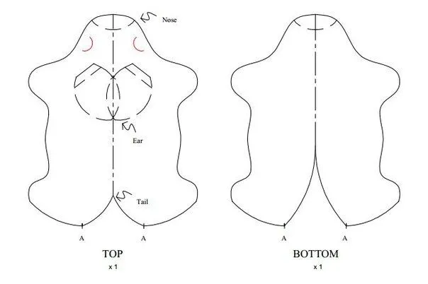 Moldes para hacer almohadas - Imagui