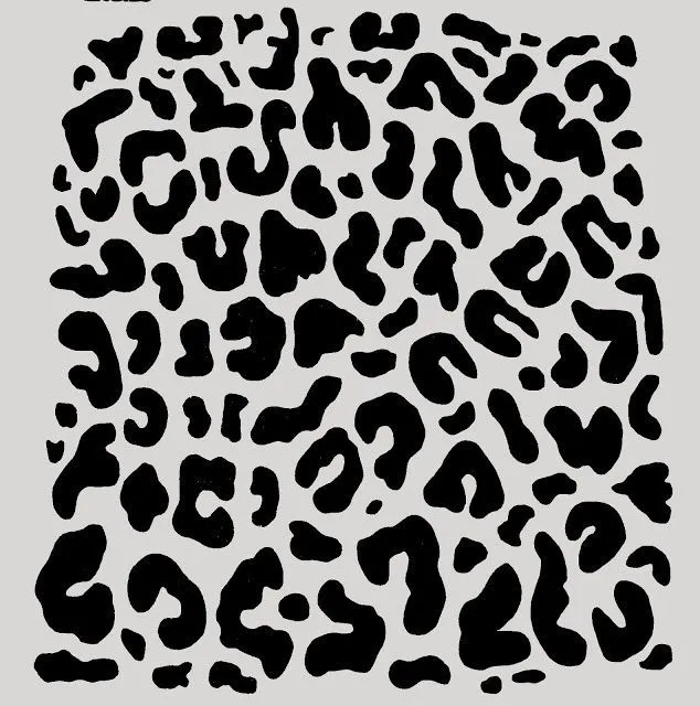 molde animal print | Tecnicas para pintar | Pinterest | Animal ...