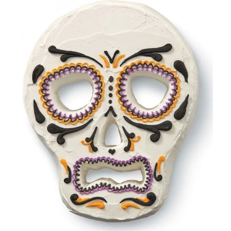 Molde Antiadherente Cabeza de Calavera Halloween 2105-7792 – Wilton y Oz Molde Antiadherente Cabeza de Calavera Halloween 2105-7792 – Wilton y Oz