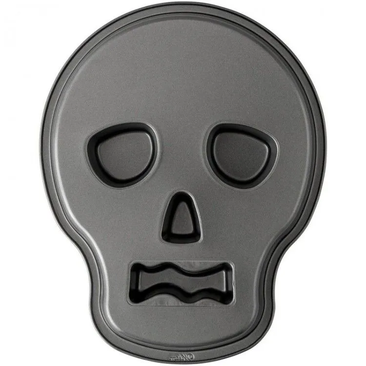 Molde Antiadherente Cabeza de Calavera Halloween 2105-7792 – Wilton y Oz Molde Antiadherente Cabeza de Calavera Halloween 2105-7792 – Wilton y Oz