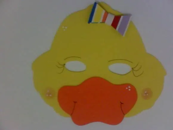 Como hacer una mascara de pato con goma eva - Imagui Como hacer una mascara de pato con goma eva - Imagui