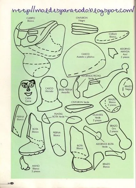 molde de Buzz Lightyear Toy Story | como fazer | Pinterest | Buzz ... molde de Buzz Lightyear Toy Story | como fazer | Pinterest | Buzz ...