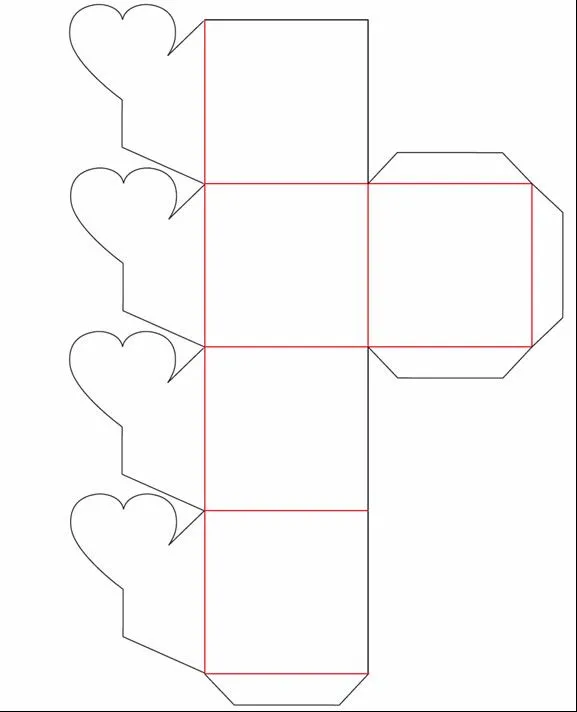 Molde de caja de regalo | Origami Gift Box | Pinterest | Patrones ... Molde de caja de regalo | Origami Gift Box | Pinterest | Patrones ...