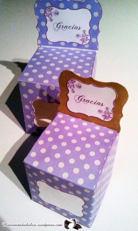 Molde de Cajas para cupcakes con cabecera (display) imprimibles y ... Molde de Cajas para cupcakes con cabecera (display) imprimibles y ...