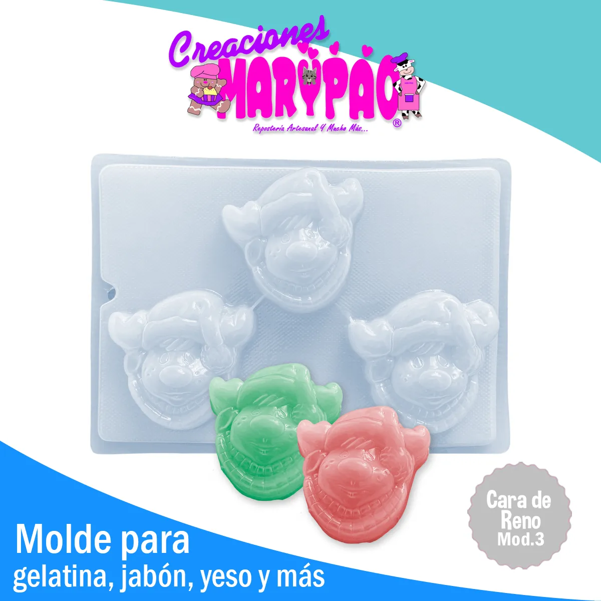 Molde Cara De Reno Navidad Mod3 – Creaciones Marypao Molde Cara De Reno Navidad Mod3 – Creaciones Marypao