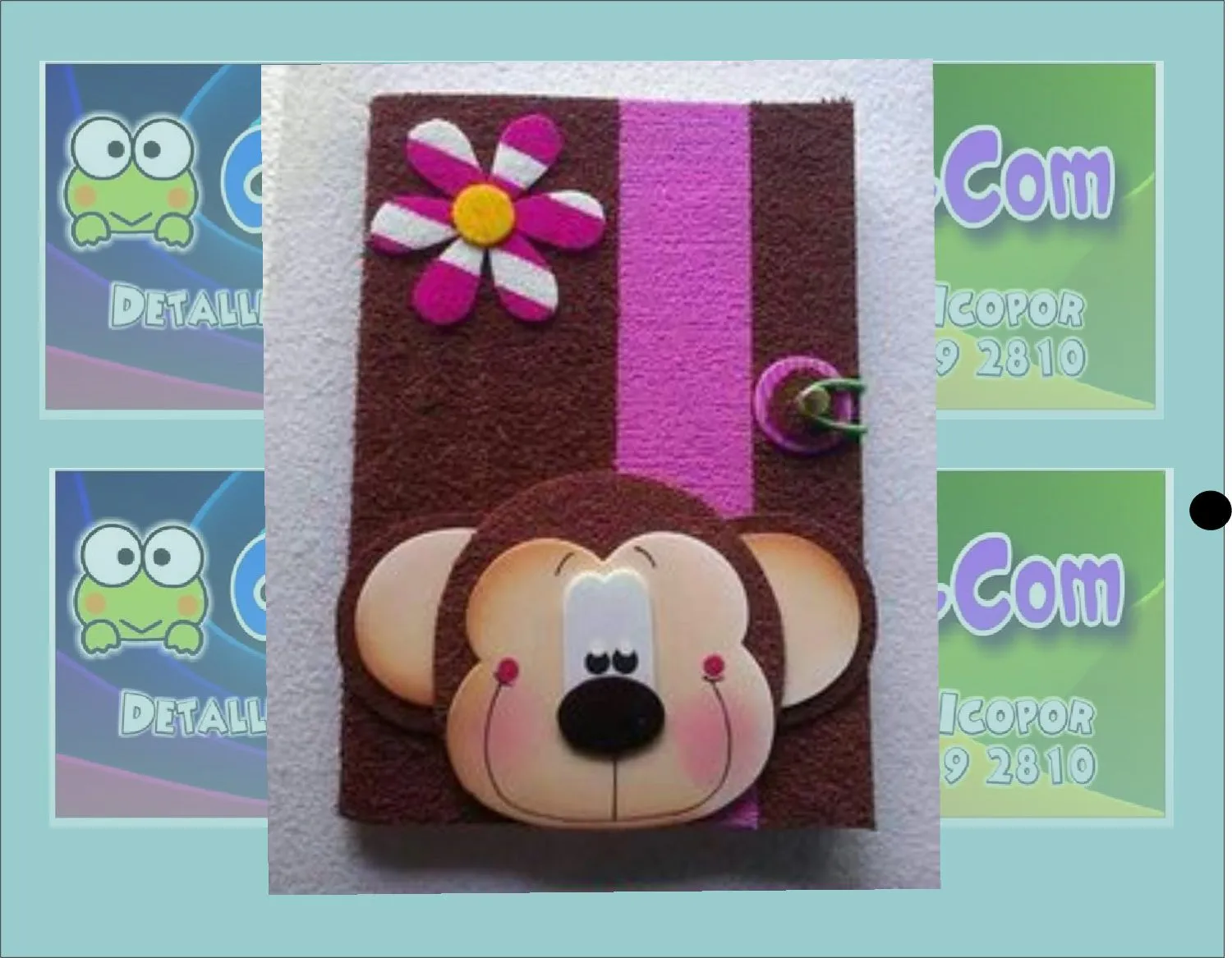 Molde de Carpeta Escolar en Goma Eva - Lili Daza Diseño Molde de Carpeta Escolar en Goma Eva - Lili Daza Diseño