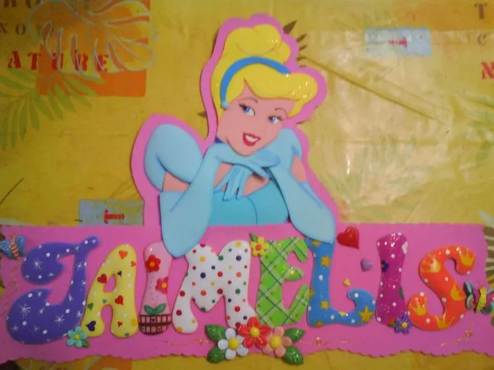 Arte en Foami: Cenicienta