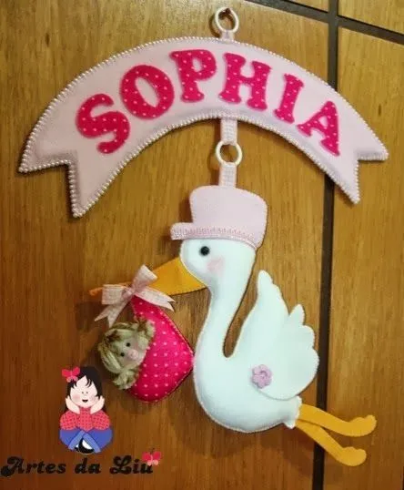 Molde para Hacer Cigueñas de Fieltro para Baby Shower Gratis Molde para Hacer Cigueñas de Fieltro para Baby Shower Gratis