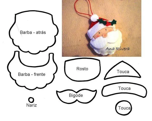 PATRONES DE MANUALIDADES DE NAVIDAD - Imagui PATRONES DE MANUALIDADES DE NAVIDAD - Imagui