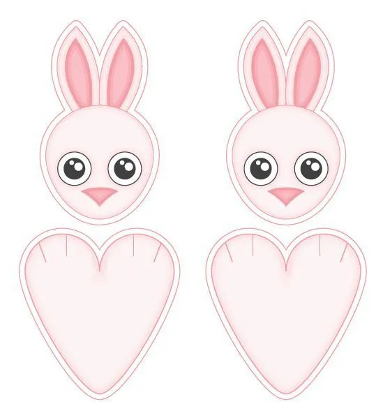 Molde conejos | Decoracion fiestas | Pinterest Molde conejos | Decoracion fiestas | Pinterest