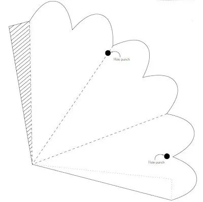 Molde de corazón en forma de cono
