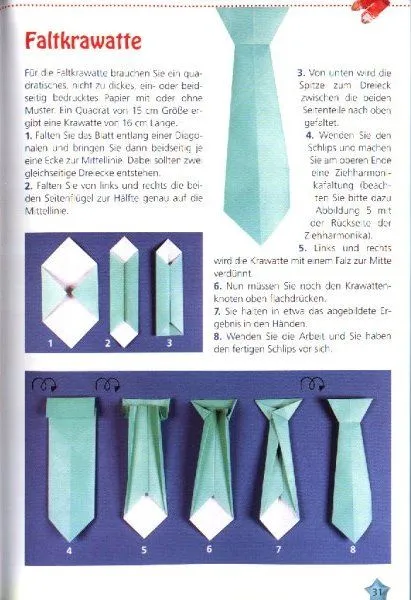 Molde para hacer corbatas de cotillon - Imagui