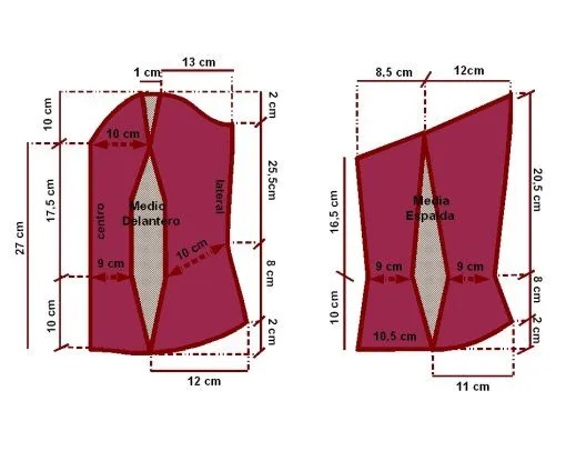 corset pattern | крой | Pinterest | Google, Corsés y Patrón