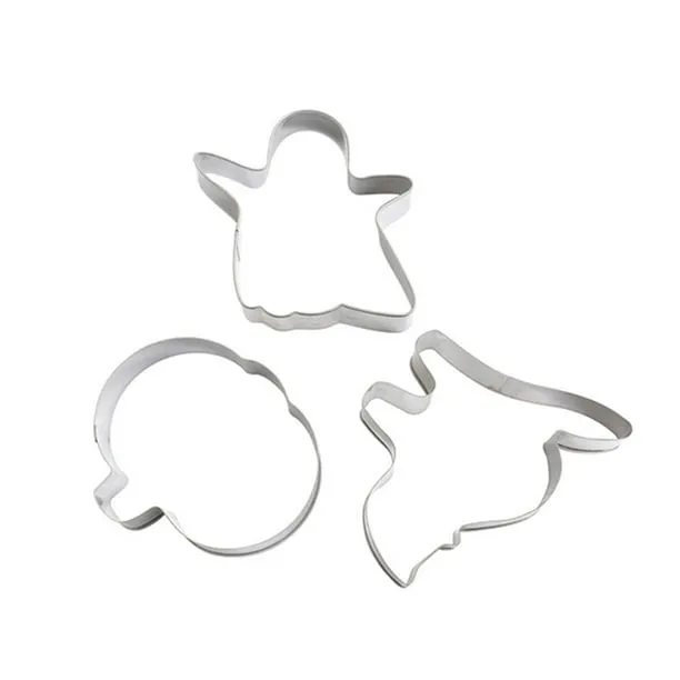 Molde cortador de halloween moldes cortador de Halloween moldes de acero inoxidable cortadores de gato calabaza fantasma conjunto de cortadores ANGGREK Otros | Walmart en línea Molde cortador de halloween moldes cortador de Halloween moldes de acero inoxidable cortadores de gato calabaza fantasma conjunto de cortadores ANGGREK Otros | Walmart en línea