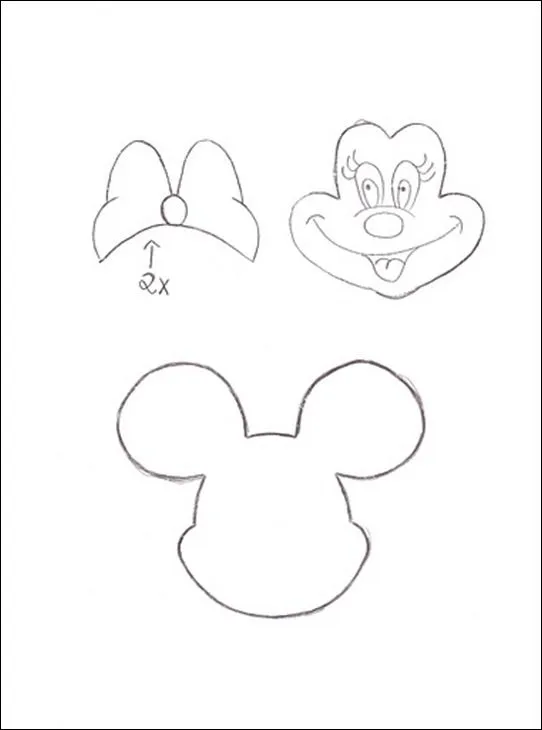 Molde do rosto da Minnie para imprimir - Imagui | navidad ... Molde do rosto da Minnie para imprimir - Imagui | navidad ...
