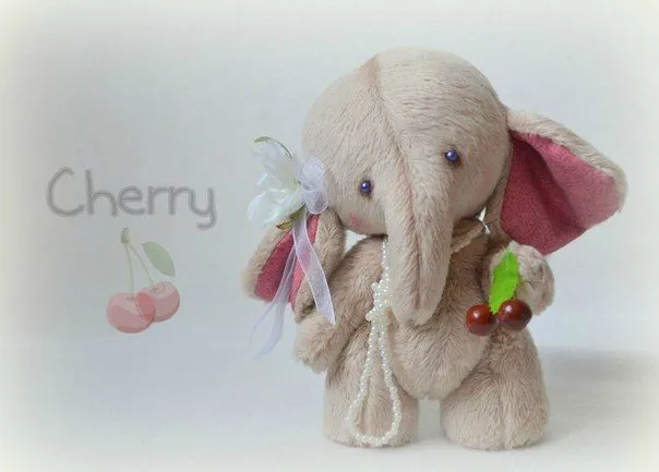 Molde para hacer un elefante de peluche (1) | muñecos | Pinterest