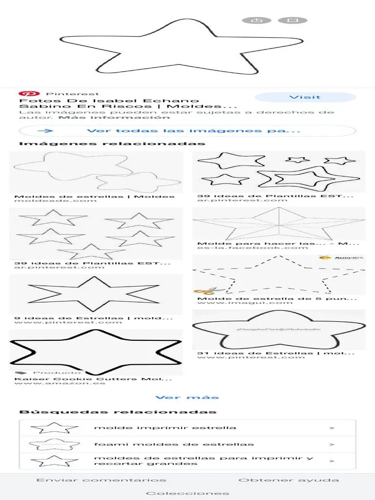 Molde de Estrella - Buscar Con Google | PDF Molde de Estrella - Buscar Con Google | PDF
