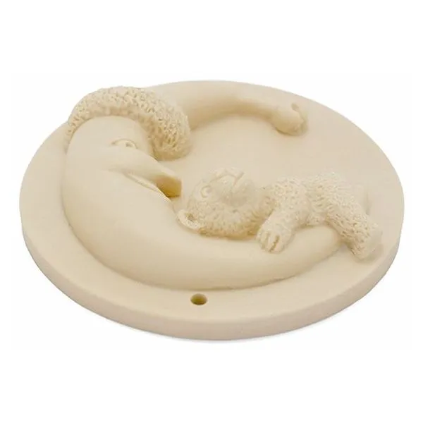 Molde para hacer figuras perfumadas de escayola,luna