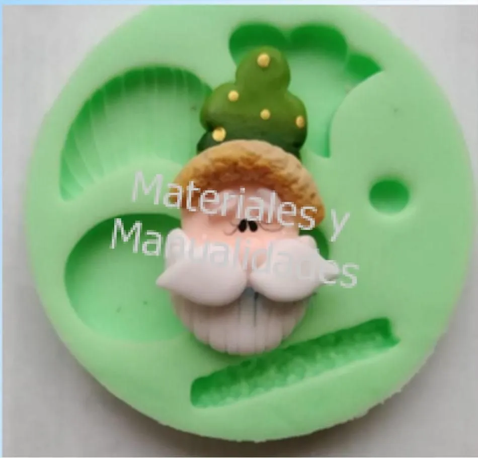 MOLDE FLEXIBLE CARA SANTA PAPA NOEL NAVIDAD CREA APLIQUE EN PASTA O FONDANT, MATERIALES PARA MANUALIDADES EN MASA FLEXIBLE FOAMY GOMA EVA PASTILLAJE Y DECORACIÓN DE TORTAS MOLDE FLEXIBLE CARA SANTA PAPA NOEL NAVIDAD CREA APLIQUE EN PASTA O FONDANT, MATERIALES PARA MANUALIDADES EN MASA FLEXIBLE FOAMY GOMA EVA PASTILLAJE Y DECORACIÓN DE TORTAS