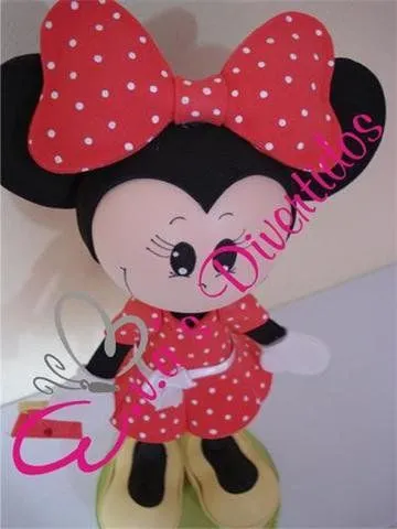 fofucha minnie con molde de la web de la web deja una carita para ver ... fofucha minnie con molde de la web de la web deja una carita para ver ...
