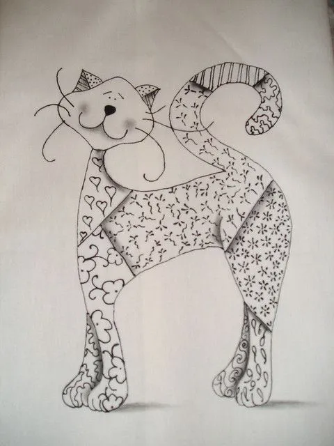 molde de gato lindo! da net... | Flickr - Photo Sharing! molde de gato lindo! da net... | Flickr - Photo Sharing!