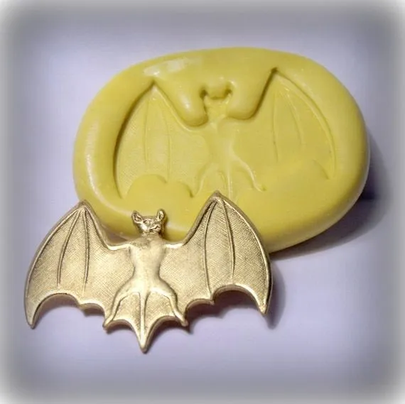 Molde de goma de silicona de murciélago - Etsy México Molde de goma de silicona de murciélago - Etsy México