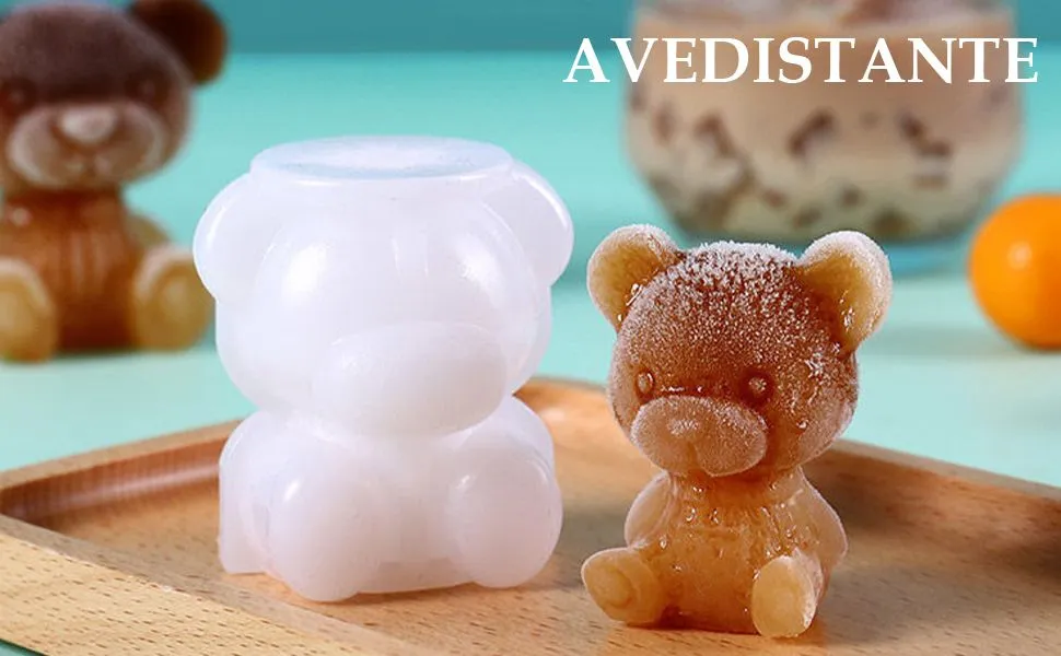Molde de hielo oso,AVEDISTANTE molde para hielos,hielos molde,cubitos de hielo,moldes para vela,molde de cubitos de hielo reutilizable sin BPA,molde de vela de jabón para café de cola,leche,té,jugo (2 tamaños/4 unidades) : Amazon.com.mx: Molde de hielo oso,AVEDISTANTE molde para hielos,hielos molde,cubitos de hielo,moldes para vela,molde de cubitos de hielo reutilizable sin BPA,molde de vela de jabón para café de cola,leche,té,jugo (2 tamaños/4 unidades) : Amazon.com.mx: