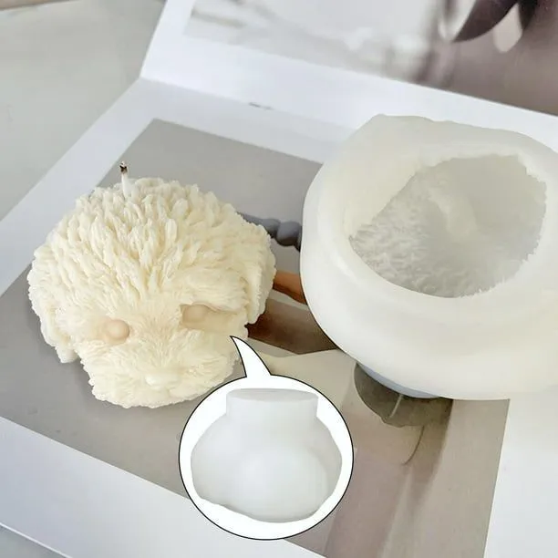 Molde de jabón de perro de peluche 3D, molde de silicona para cachorros para  decoración de pasteles, Macarena Molde de vela de silicona | Bodega Aurrera  en línea