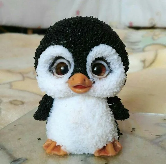 Molde de jabón de silicona de pingüino bebé para hacer jabón - Etsy México