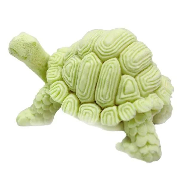 Molde para hacer jabón, tortuga 3D