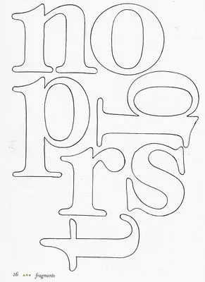 Molde de Letras 3 - Feltro | Flickr - Photo Sharing! Molde de Letras 3 - Feltro | Flickr - Photo Sharing!