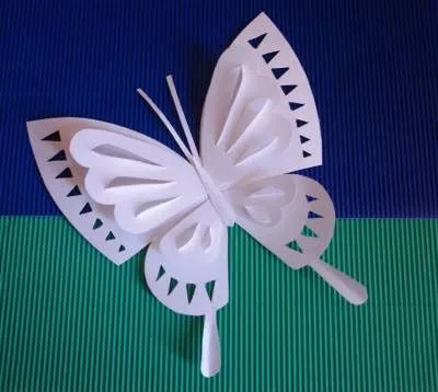 Molde para hacer una mariposa de papel : cositasconmesh Molde para hacer una mariposa de papel : cositasconmesh