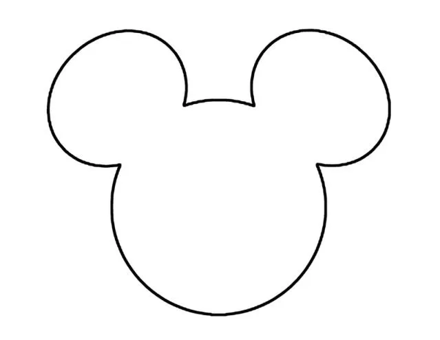 mundo da sheila: molde da minnie