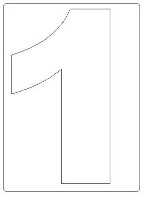 Molde de numeros grandes para imprimir - Imagui Molde de numeros grandes para imprimir - Imagui