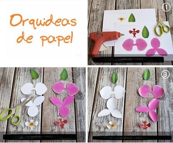 molde de orquideas en cartulina | Marcia | Pinterest molde de orquideas en cartulina | Marcia | Pinterest