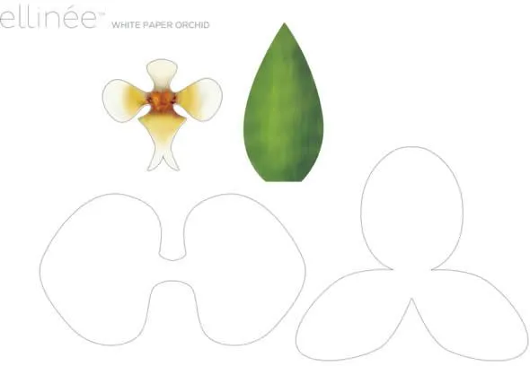 Orquideas de papel - Imagui