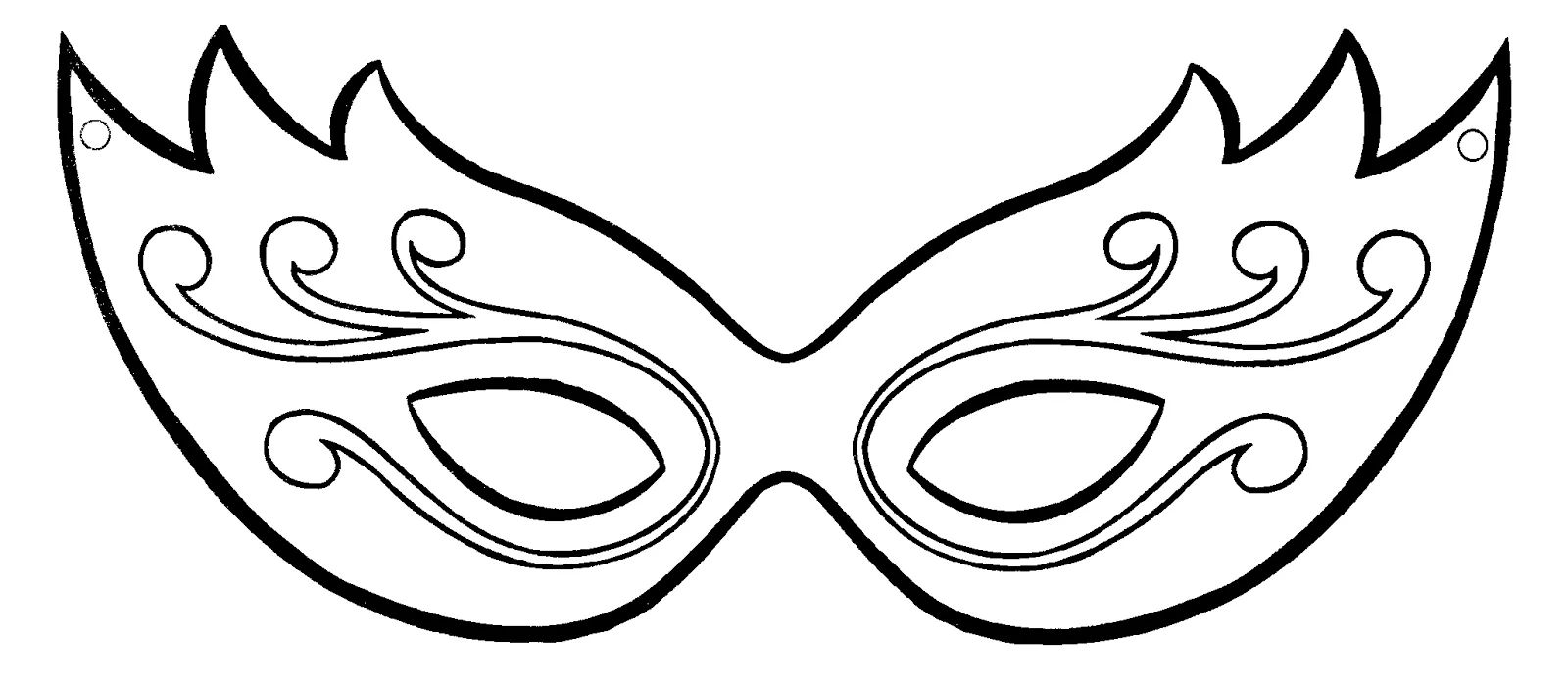 molde-para-mascara-de-carnaval ...