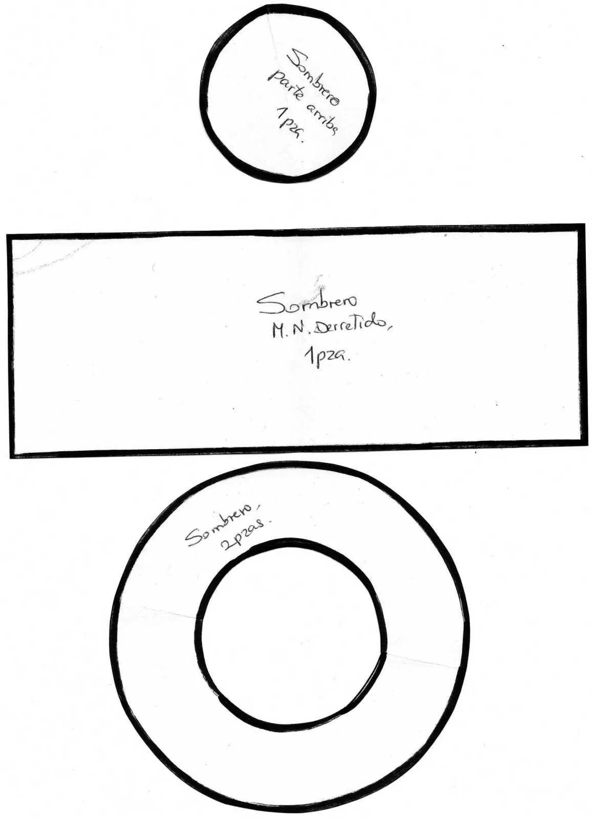 molde patron gorro tipo pescador - Buscar con Google | Proyectos ...