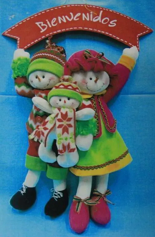 Molde y patrones de Muñecos de Nieve Navideño | EcoArtesanias.com ... Molde y patrones de Muñecos de Nieve Navideño | EcoArtesanias.com ...