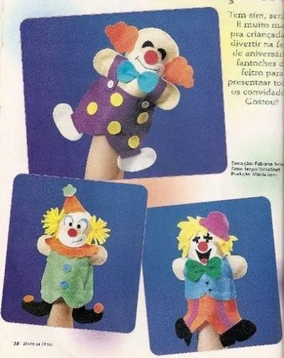 Manualidades de payaso - Imagui