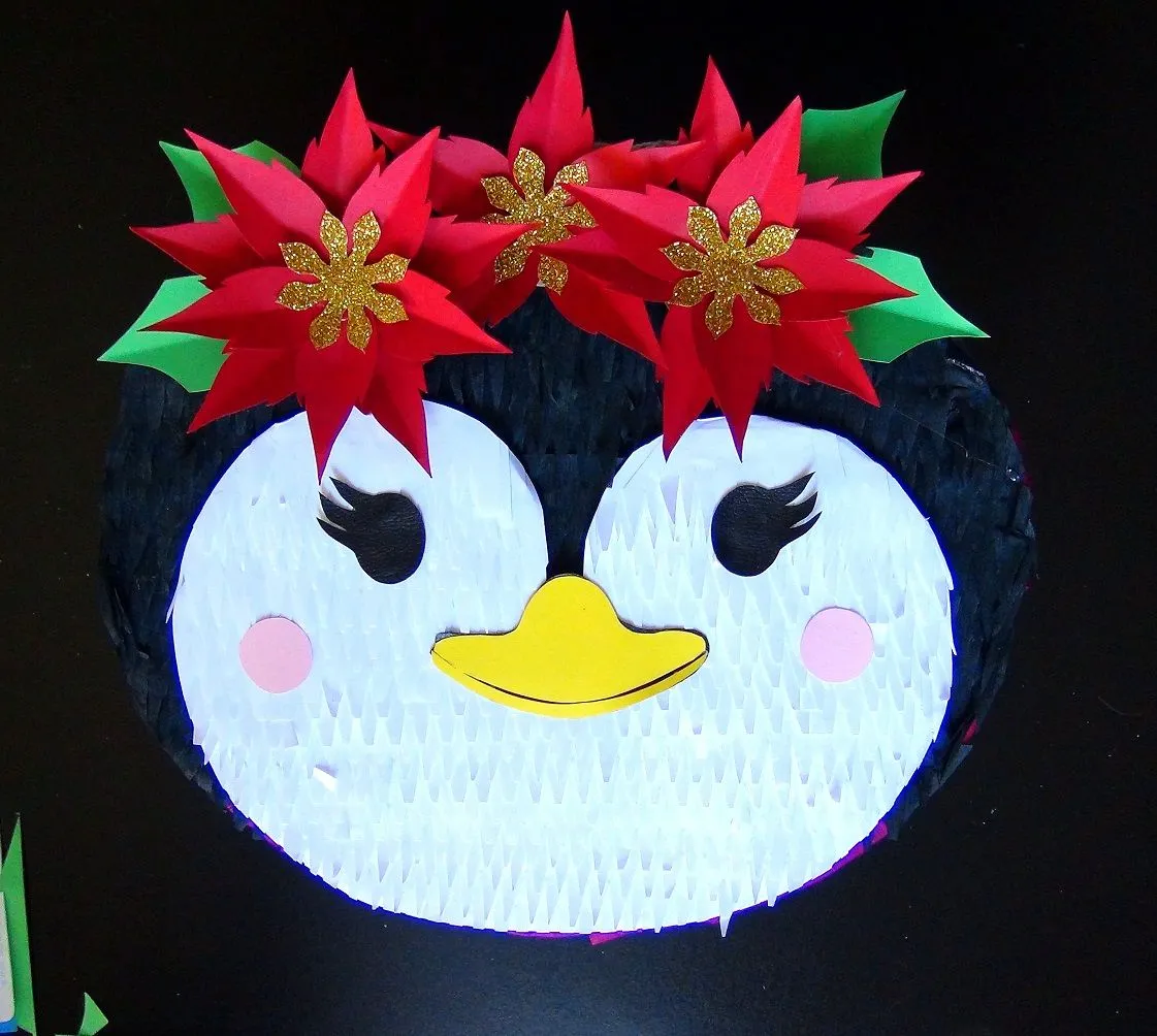 Molde en PDF Piñata de Pingúino | Tienda Online Ponquis