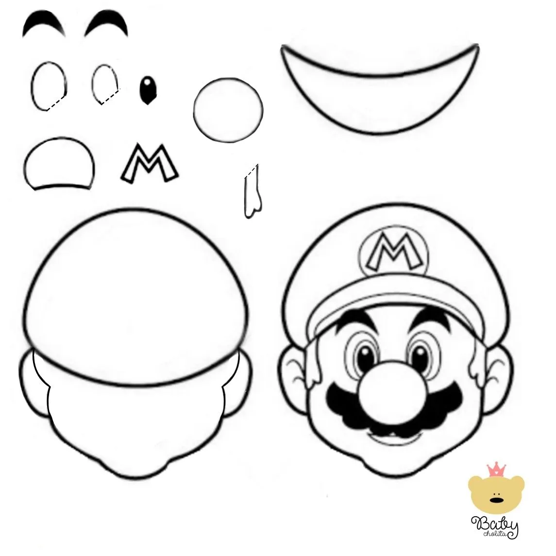 Molde Piñata Mario Bros | Dulceros de mario bros, Fiesta inspirada en super mario, Piñata mario bros Molde Piñata Mario Bros | Dulceros de mario bros, Fiesta inspirada en super mario, Piñata mario bros