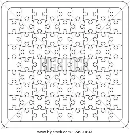 Plantilla de puzzle - Imagui