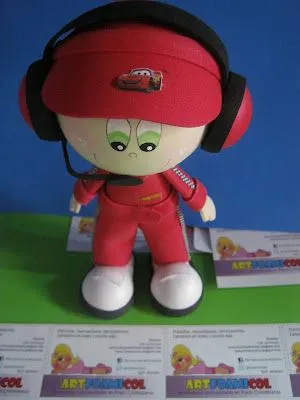 Molde rayo mcqueen goma eva - Imagui