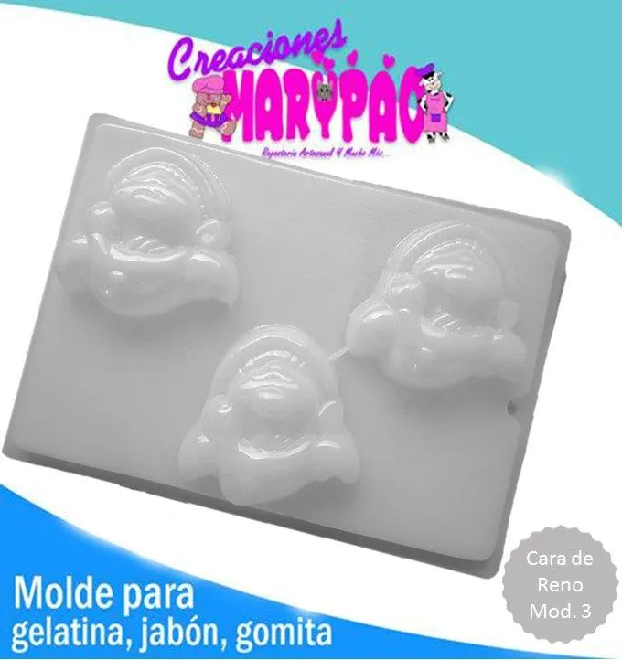 Molde Reno Mod3 Navidad Gelatina Jabon Vela – Creaciones Marypao Molde Reno Mod3 Navidad Gelatina Jabon Vela – Creaciones Marypao