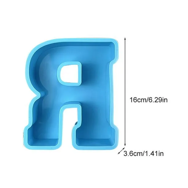 Molde De Resina Con Letras Grandes Likrtyny Libre de BPA | Bodega Aurrera  en línea