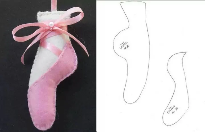 Molde – Sapatilha de bailarina – Eu amo costurar Molde – Sapatilha de bailarina – Eu amo costurar