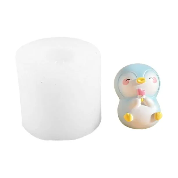 Molde de silicona para animales de pingüino en 3D, molde para decoración de  aromaterapia, herramient Feliz Sencillez | Walmart en línea