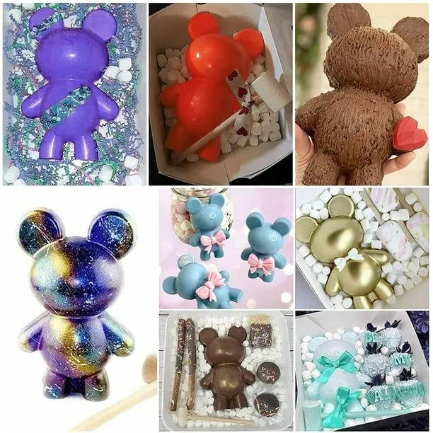 Molde de silicona de chocolate de oso, 2 moldes de chocolate de oso de peluche rompibles 3D grandes, esquí esquí Gafas de esquí | Walmart en línea Molde de silicona de chocolate de oso, 2 moldes de chocolate de oso de peluche rompibles 3D grandes, esquí esquí Gafas de esquí | Walmart en línea
